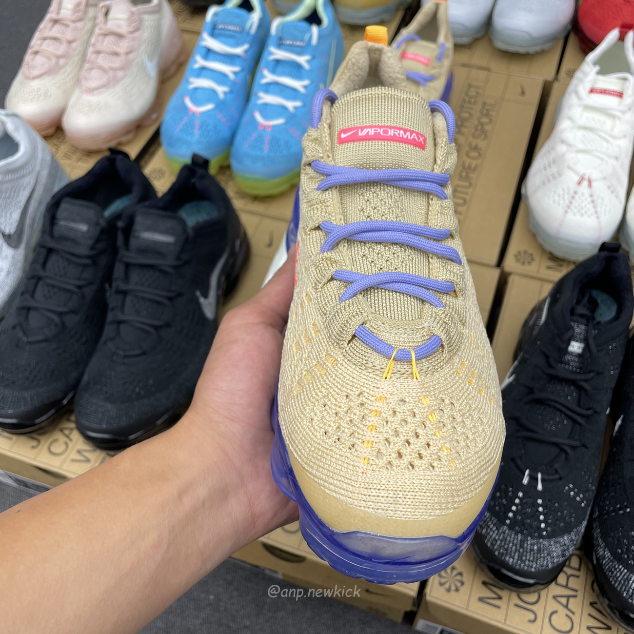 Nike Air Vapormax 2023 Fk Black Sail Anthracite (2) - www.newkick.vip